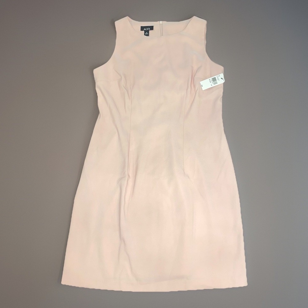 Alyx Dress Sheath Blush Pink Classic Essential Size 14 - NWT MSRP $54